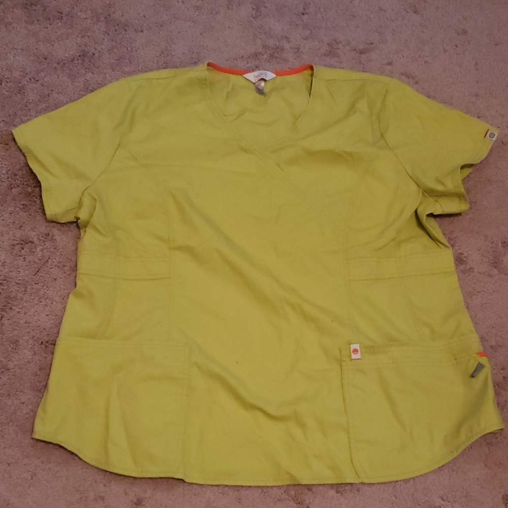 Code happy nurse scrub top